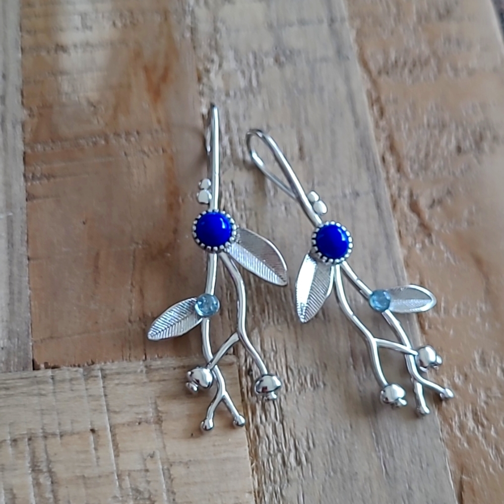 Flower Leaves Earrings